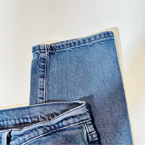 Levi’s jeans 501 Buttonfly jeans boyfriend high rise jeans gray women Size 31 - Picture 8 of 13